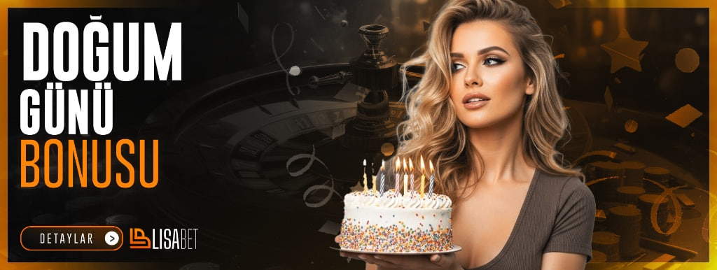 İyi Ki Doğdun, İyi Ki Lisabet’lisin! 🎉🎂  En özel gününde pastandaki mumları Lisabet ayrıcalığıyla üfle! Senin için hazırladığımız Doğum Günü Bonusu hesabına tanımlandı. Yeni yaşında şansın bol, kazancın daim olsun. Bugün senin günün, şov sırası sende!  ✨ 